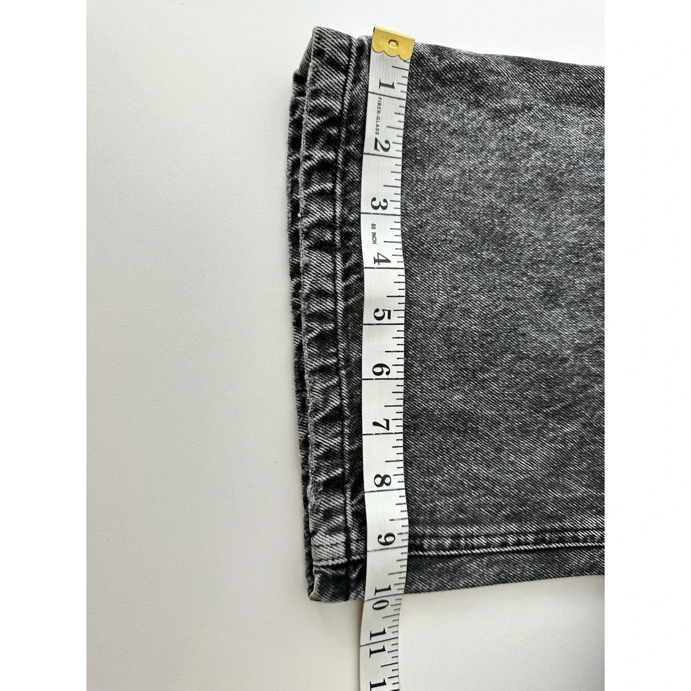 KanCan Wide Leg Jeans Women's Size 5/26 (27x32) Black Button Fly - Picture 8 of 8